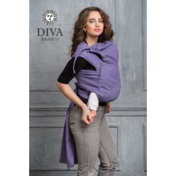 Май-слинг Diva Basico, Lilla с капюшоном