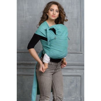 Май-слинг Diva Basico, Lime с капюшоном