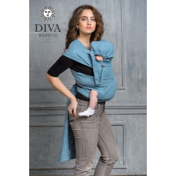 Май-слинг Diva Basico, Luna с капюшоном