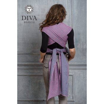 Май-слинг Diva Basico, Perla с капюшоном