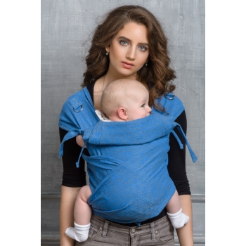 Май-слинг Diva Basico, Zaffiro с капюшоном