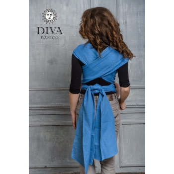 Май-слинг Diva Basico, Zaffiro с капюшоном