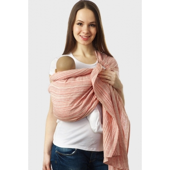 Слинг с кольцами Mums Era "Лайн", рубин