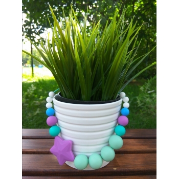 Слингобусы Аврора, мятно-фиолетовые