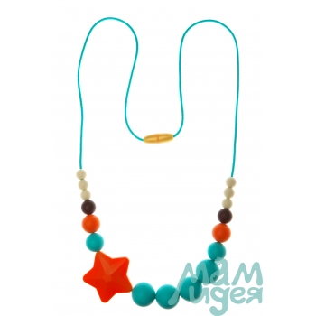 Слингобусы Аврора, оранжево-бирюзовые