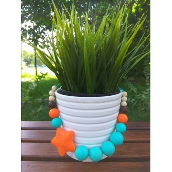 Слингобусы Аврора, оранжево-бирюзовые