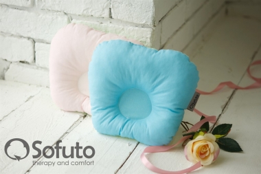 Гнездышко для новорожденных Babynest Praline blue