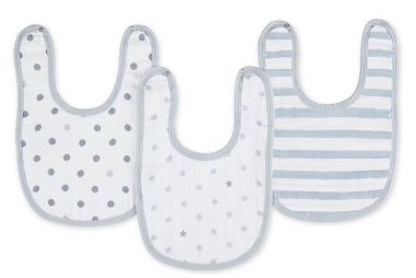 Слюнявчик муслиновый Aden by Aden&Anais, набор 3, Little Bib Dove