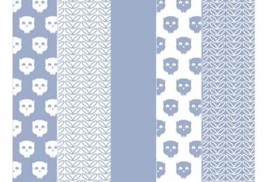 Муслиновые пеленки для новорожденных Jollein средние, Owl blue