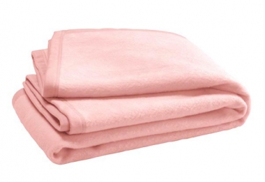 Плед для новорожденных, цвет "светло-розовый"