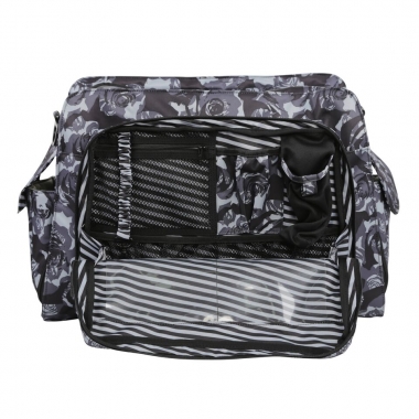 Дорожная сумка для мамы или сумка для двойни Ju-Ju-Be Be Prepared, Onyx Black Petals