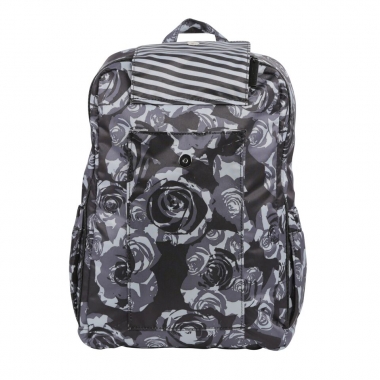Рюкзак для мамы Ju-Ju-Be - Mini Be, Onyx Black Petals