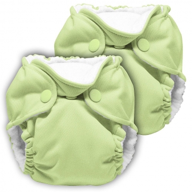Многоразовые подгузники для новорожденных Lil Joey Kanga Care, Lazy Lime, 2шт.