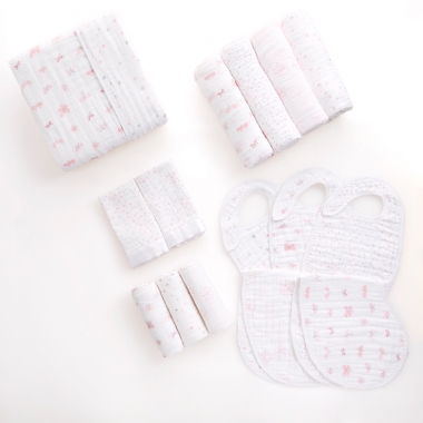 Муслиновые пеленки для новорожденных Aden&Anais средние, набор 3, Lovely Reverie