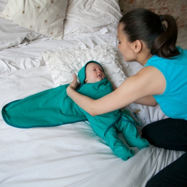 Пеленка-кокон для новорожденных (комбинезон-конверт), персия