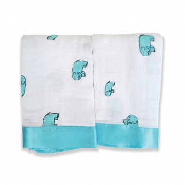 Муслиновые пеленки для новорожденных Aden&Anais маленькие, Elephant