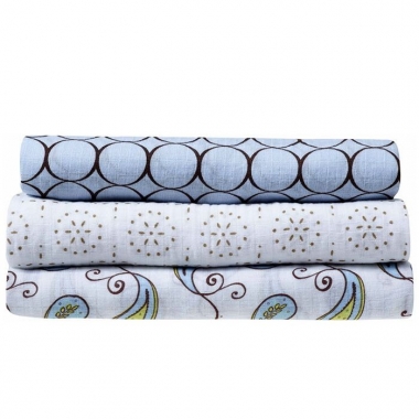 Набор пеленок SwaddleDesigns - SwaddleLite Blue Modern