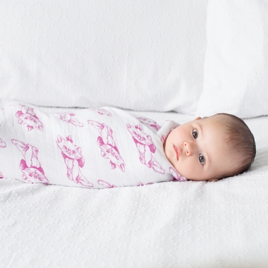 Муслиновые пеленки Aden&Anais для новорожденных большие, набор 4, Disney Aristocrats