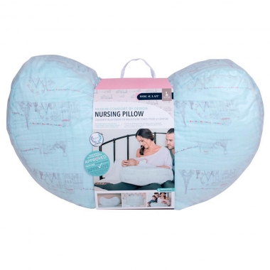 Подушка для кормления Bebe Au Lait, Carousel Blue