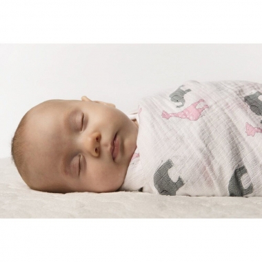 Набор пеленок SwaddleDesigns - Swaddle Lite, PP Elephant/Chickies