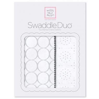 Набор пеленок SwaddleDesigns Swaddle Duo ST Mod C/Sparklers