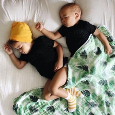 Одеяло муслиновое Bebe au Lait, Rio and Palms