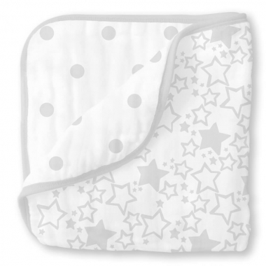 Одеяло муслиновое SwaddleDesigns, Starshine Sterling