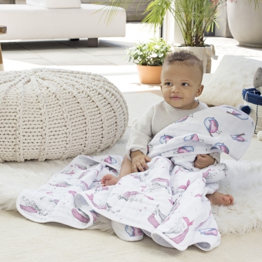 Муслиновое одеяло Aden&Anais, Benita Birds