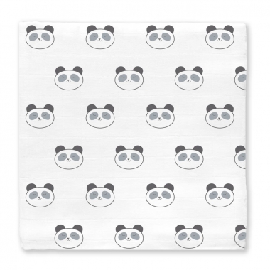 Муслиновая пеленка для новорожденных Diva большая, Panda