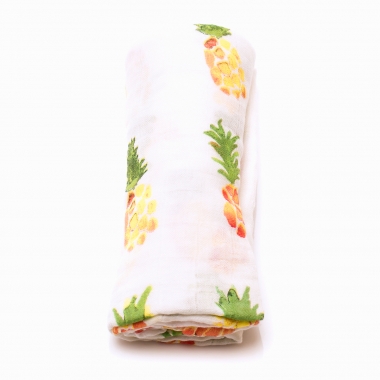 Муслиновая пеленка для новорожденных Diva большая, Pineapple Cotton