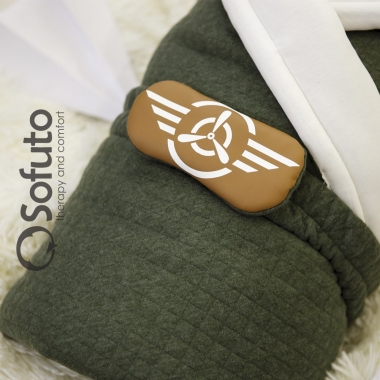 Комплект на выписку холодная зима Aviator (6 предметов)