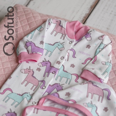 Комплект на выписку из роддома холодная зима Magic unicorn (7 предметов)