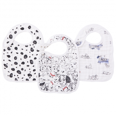 Слюнявчик Aden&Anais, набор из 3 штук, 101 Dalmatians