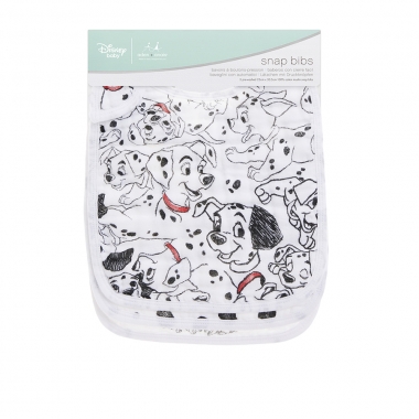 Слюнявчик Aden&Anais, набор из 3 штук, 101 Dalmatians
