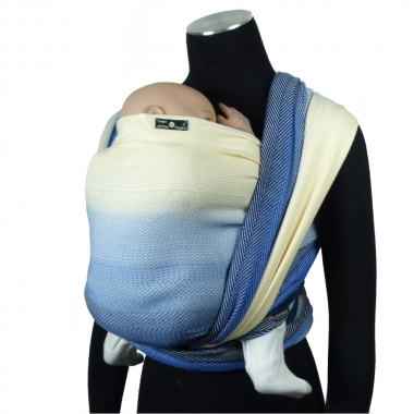 Слинг-шарф Didymos, Lisca Arctic Blue Wool с шерстью
