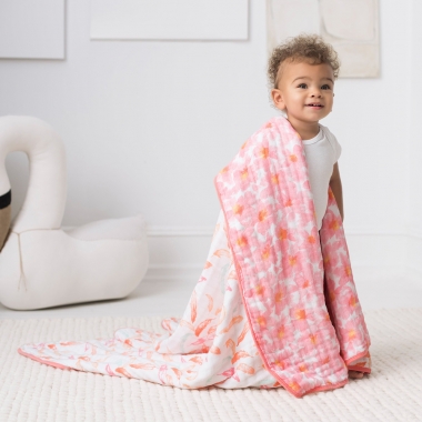 Муслиновое одеяло Aden Anais, Petal Blooms