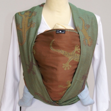 Слинг-шарф Didymos Gekkos Macchia (ящерицы)