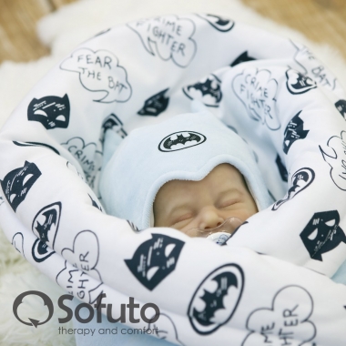 Комплект на выписку для новорожденных зимний Baby Batman (7 предметов)