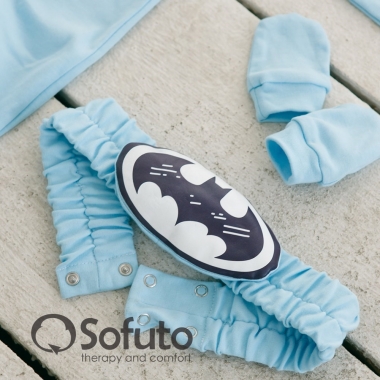 Комплект на выписку летний Batman (5 предметов)