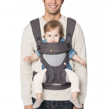 Эрго-рюкзак Ergobaby 360 Cool Air Mesh - Carbon Grey