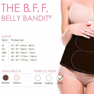 Бандаж Belly Bandit после кесарева сечения B.F.F., Brown
