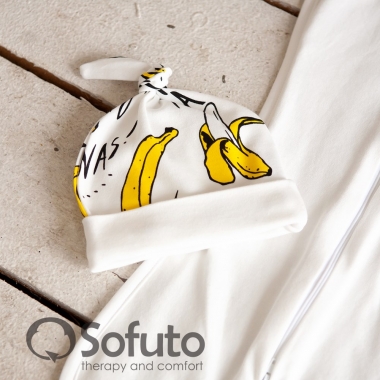 Комплект пеленок-коконов для новорожденных, Bananas