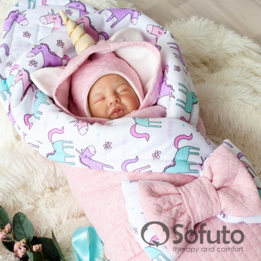 Комплект на выписку холодное лето plus, Unicorn (6 предметов)