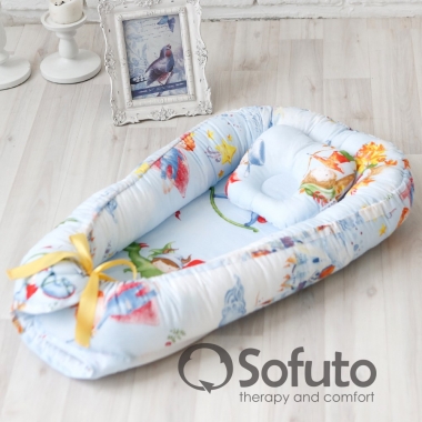 Позиционер для сна новорожденного Babynest, Little Prince