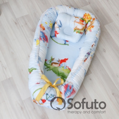 Позиционер для сна новорожденного Babynest, Little Prince