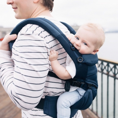 Эрго-рюкзак Ergobaby OMNI 360 Cool Air Mesh - Midnight Blue