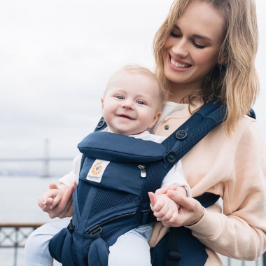 Эрго-рюкзак Ergobaby OMNI 360 Cool Air Mesh - Midnight Blue