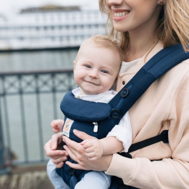 Эрго-рюкзак Ergobaby OMNI 360 Cool Air Mesh - Midnight Blue