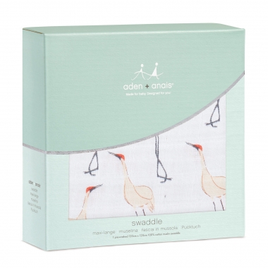 Муслиновая пеленка для новорожденных Aden Anais, Pacific Paradise Cranes