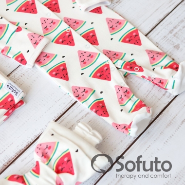 Комплект на выписку летний, Watermelon (4 предмета)